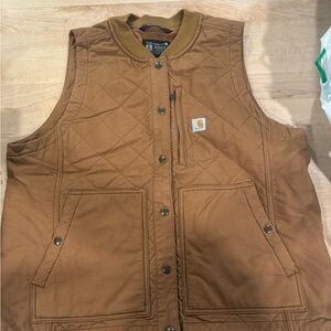 Carhartt Woman’s Brown Quilted Vest